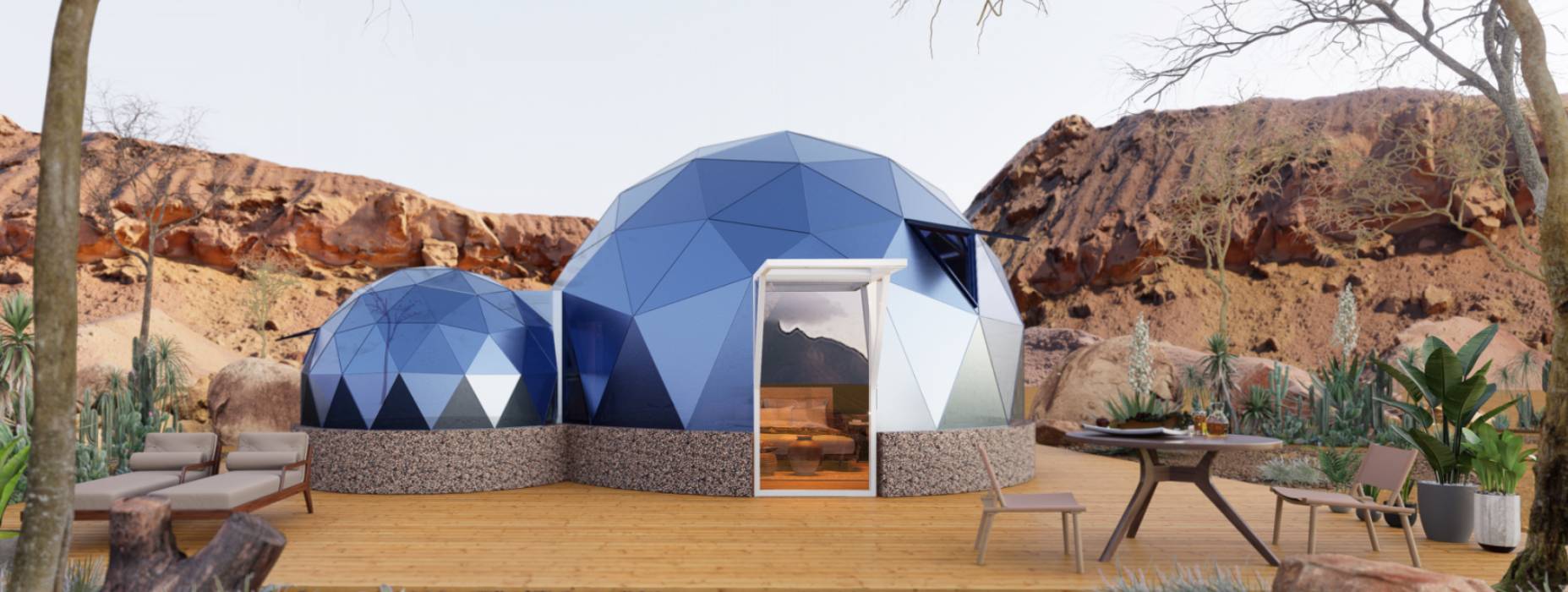 防城港球形智能光伏玻璃星空房